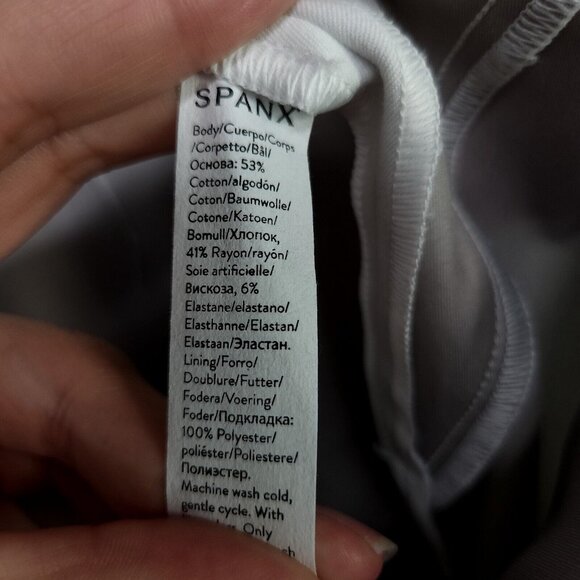 Spanx Ankle Straight Pants Plus Size 2X Silver Lining On The Go Body Shaping - Picture 13 of 16